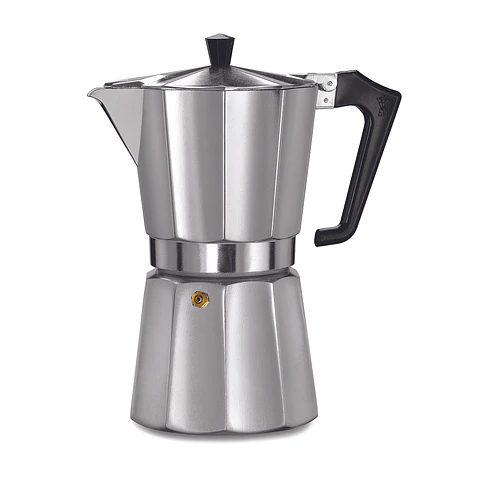Cafetera Italexpress  9 Tazas Plateada