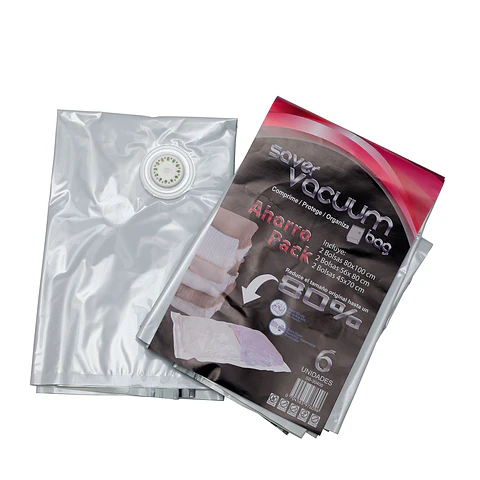 Pack 6 Bolsas Ahorra Espacio SVB