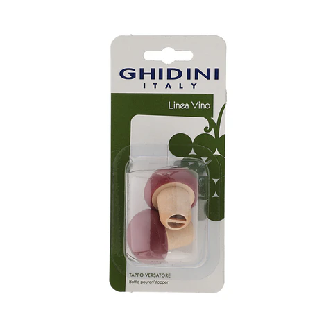 Set 2 Tapon Botella Linea Vino