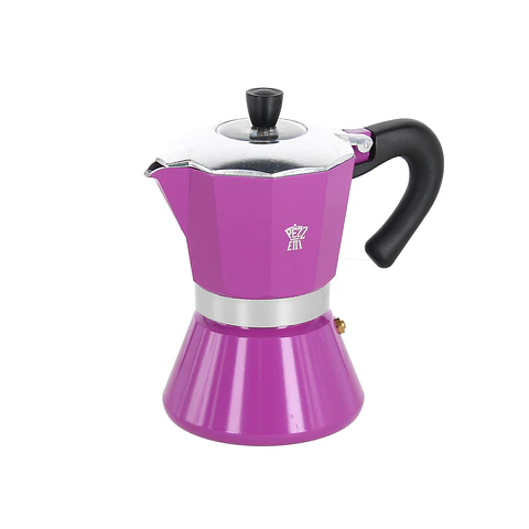 Cafetera Bellexpress 6 Tazas Morada