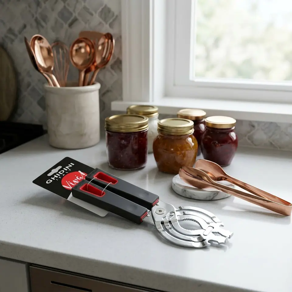 Abridor de tarros  acero inox Viva 3