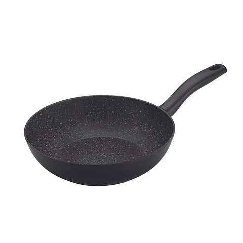 Wok 28cm Negro Antiadherente Daily GHIDINI
