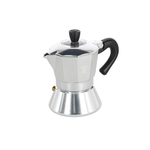Cafetera Bellexpress 3 Tazas Plateada