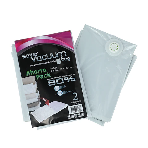 Pack 2 Bolsas Ahorra Espacio SVB 80 x 100 cm