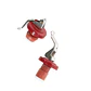 Set 2 Tapones Burdeos  Botella Linea Vino - Miniatura 2