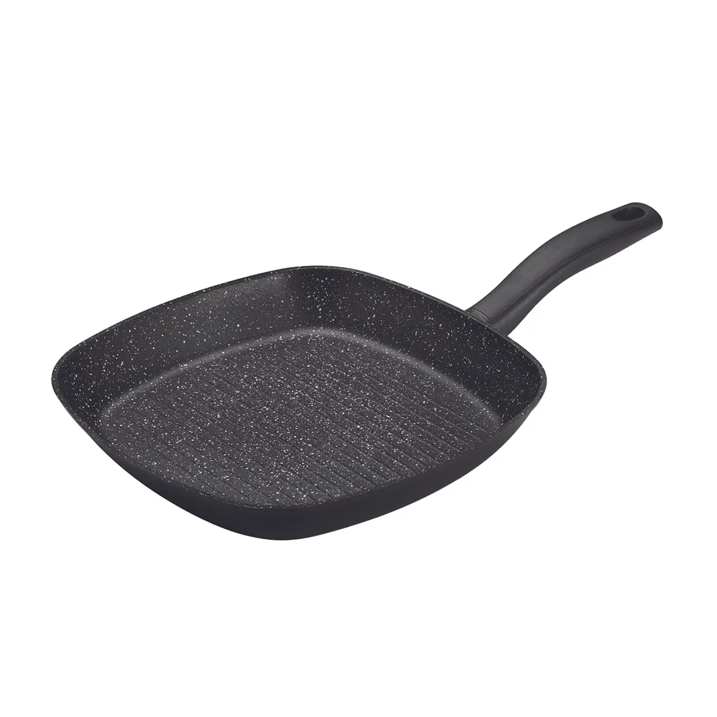 Sarten Parrilla Cuadrado 20cm Negro Antiahederente Daily 2