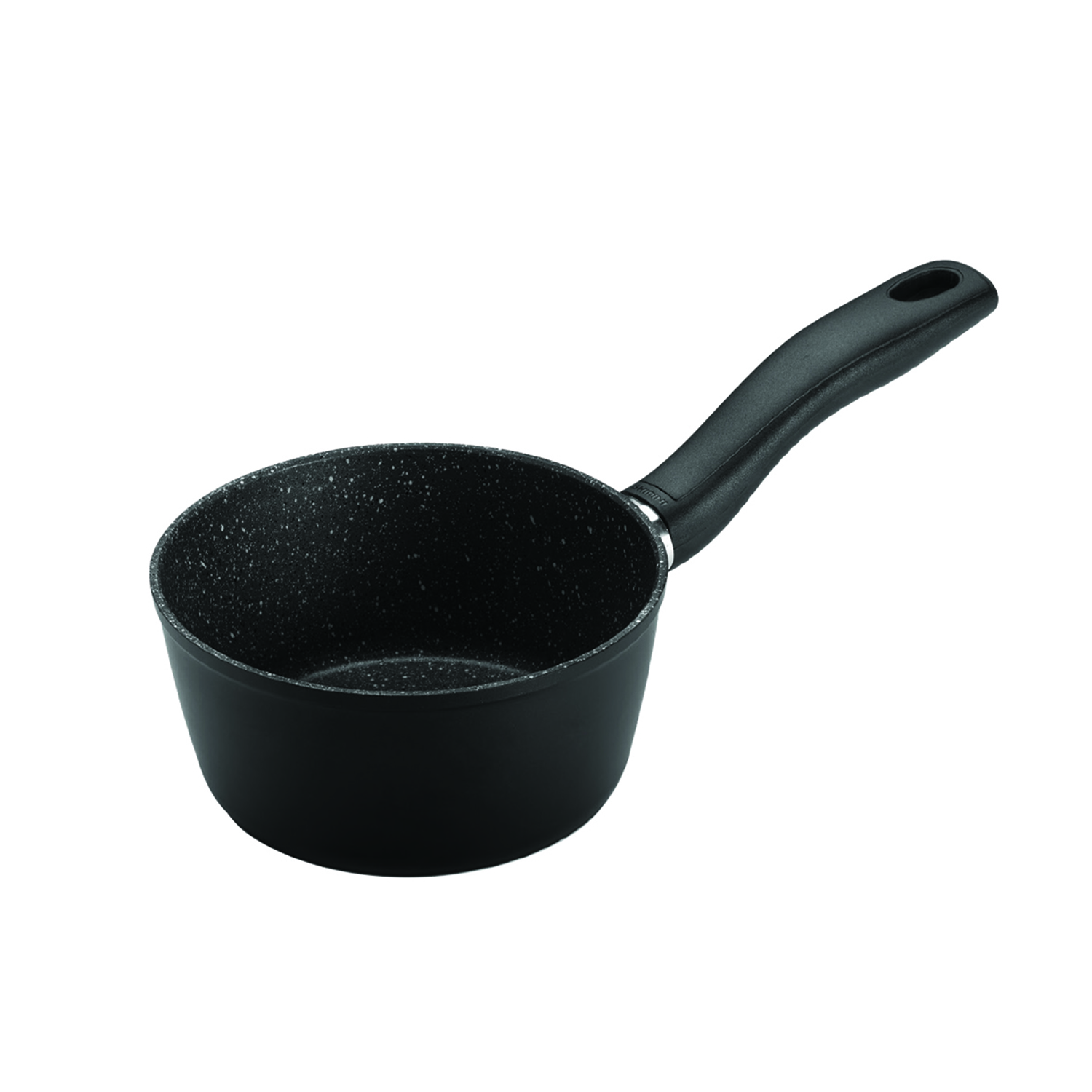 Cacerola 16 cm Negro Antihaderente Linea Daily