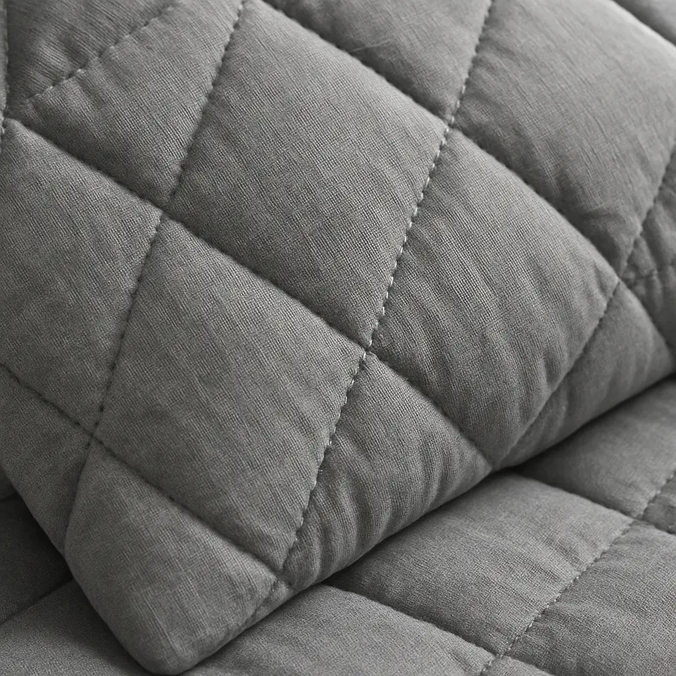 Plumón King Algodón Egipcio 300 Hilos Gris 3