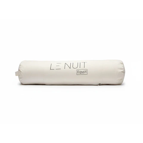 Almohada Tubulares 450 Gr Tela 300 Hilos Algodón Egipcio 30x60 cm Blanco