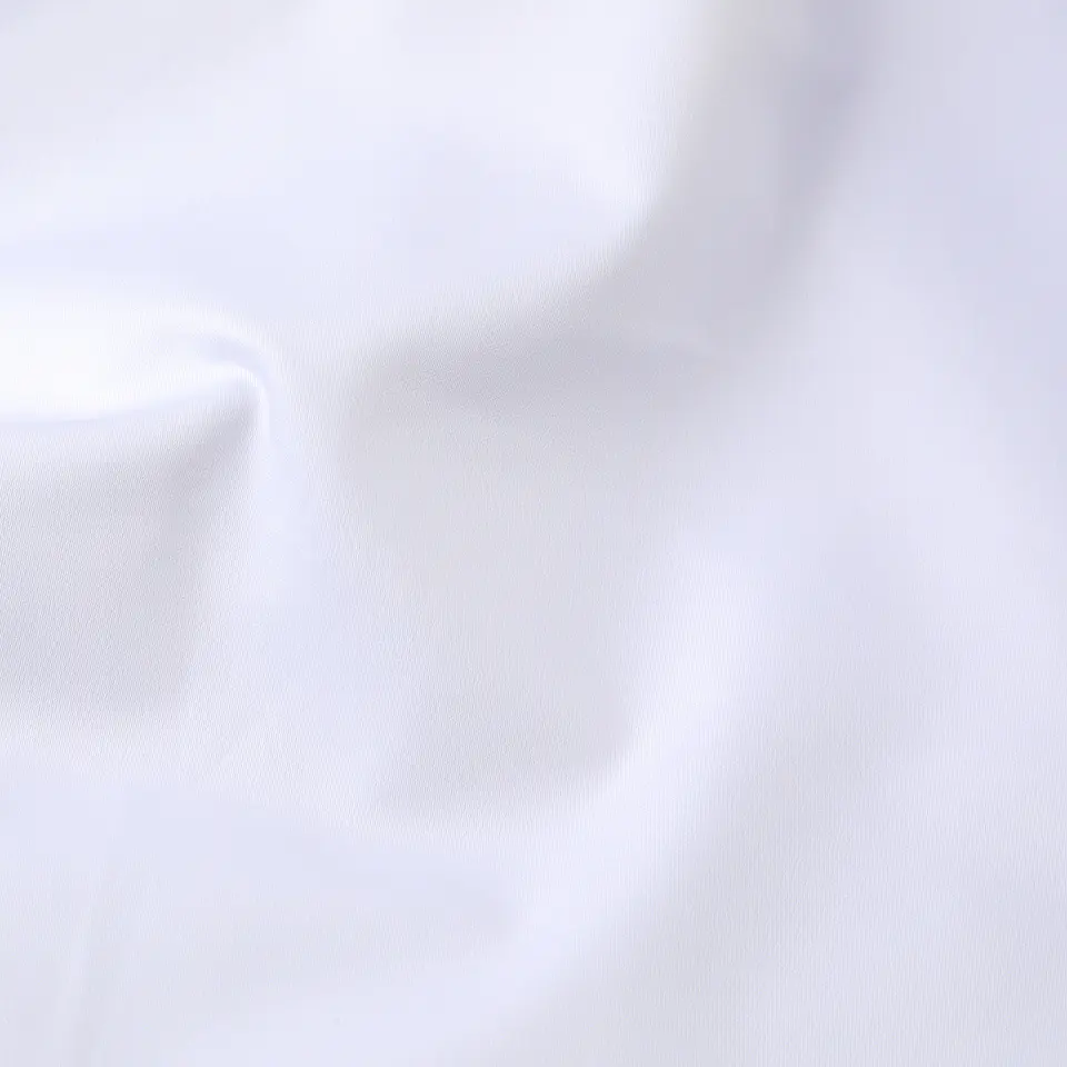 Sábanas 600 Hilos Algodón Pima Peruano Sateen Liso Blanco 2 Pl 8