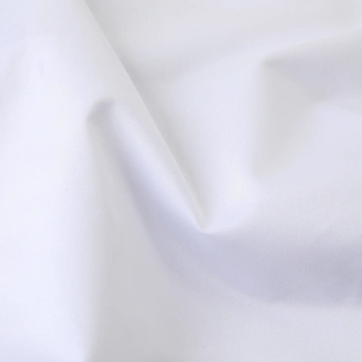 Sábanas King 600 Hilos Algodón Pima Peruano Sateen Liso Blanco 6