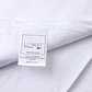 2 Sábanas 600 Hilos Algodón Pima Peruano Sateen Liso Blanco 2 Pl - Miniatura 4