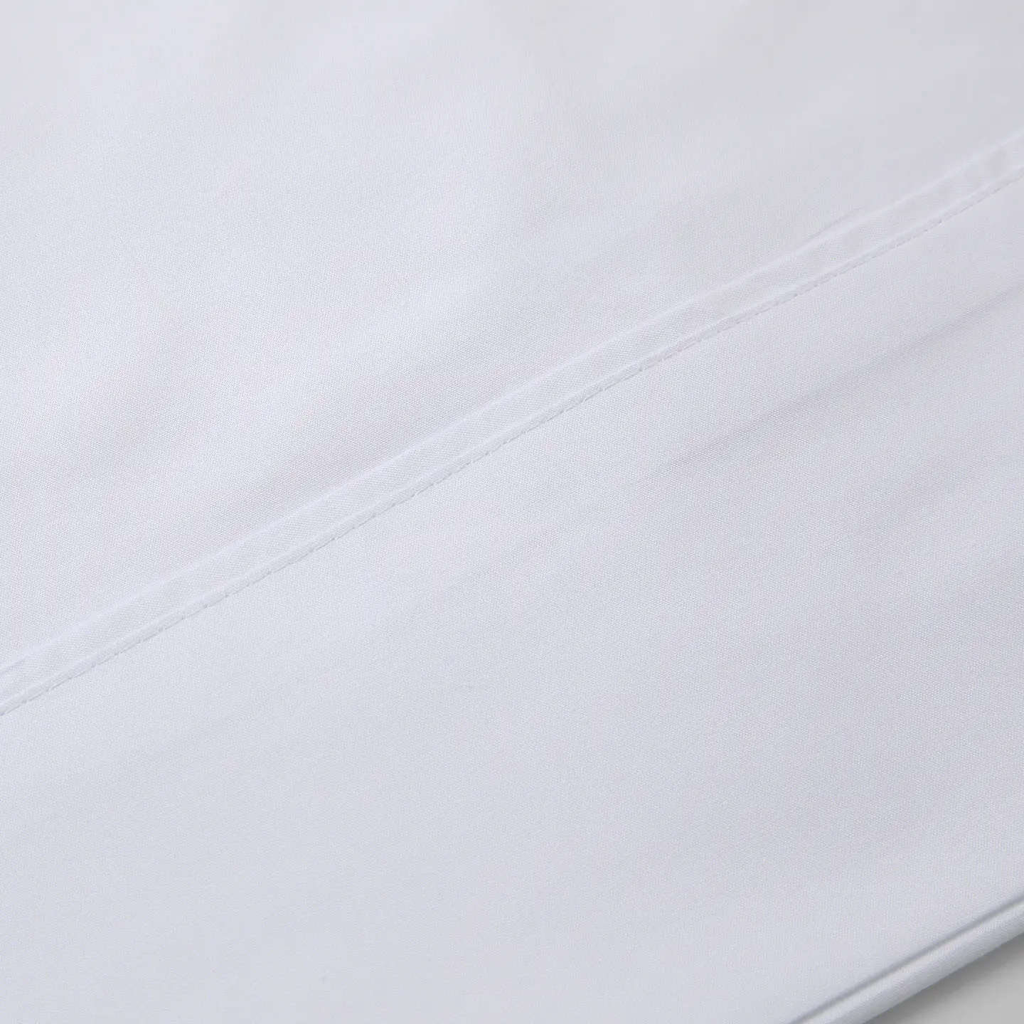 2 Sábanas 300 Hilos Algodón Pima Peruano Percale Liso Blanco 2 Pl 5