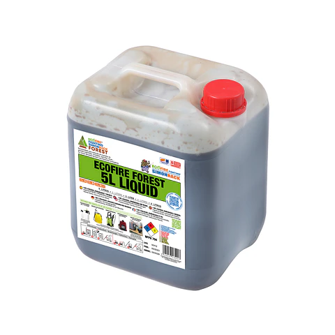 Set Lanza con Bidon Ecofire Forest 5 Lt
