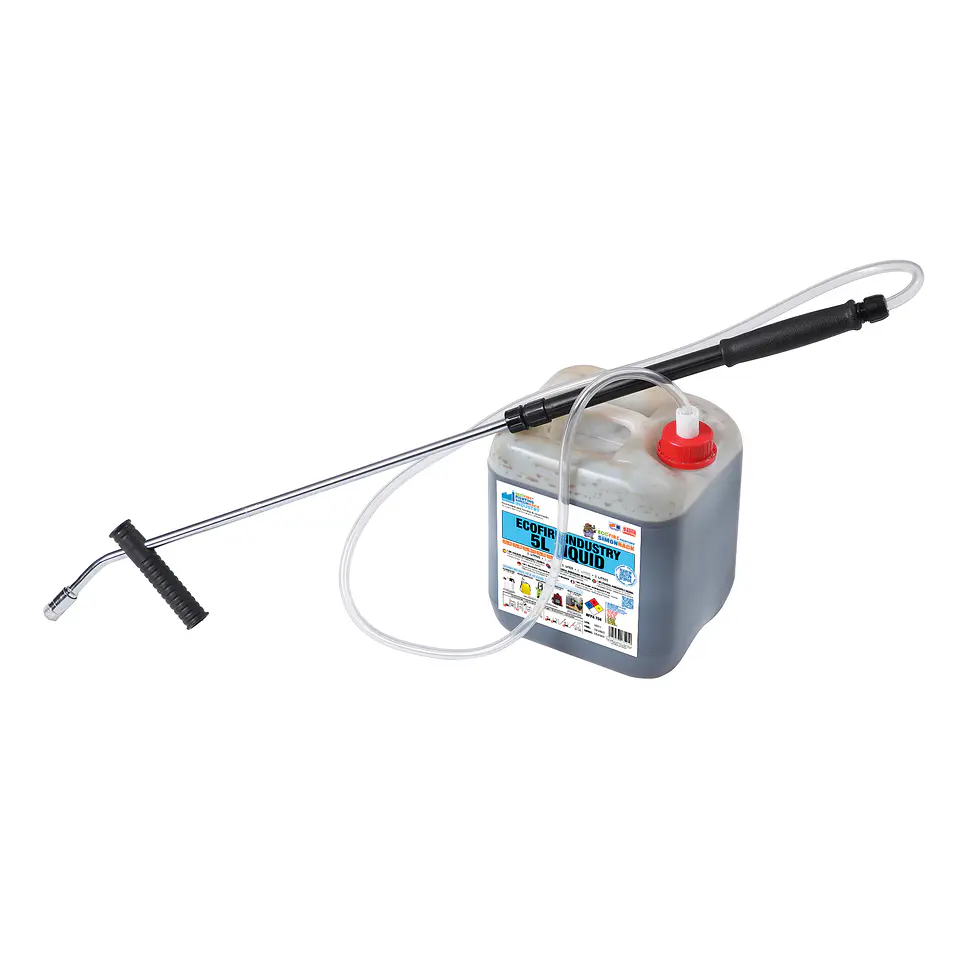 Set Lanza con Bidon Ecofire Industry 5 Lt 2