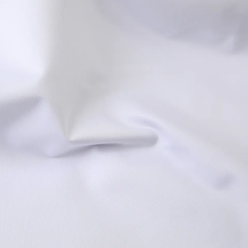 2 Sábanas 600 Hilos Algodón Pima Peruano Sateen Liso Blanco 2 Pl 9
