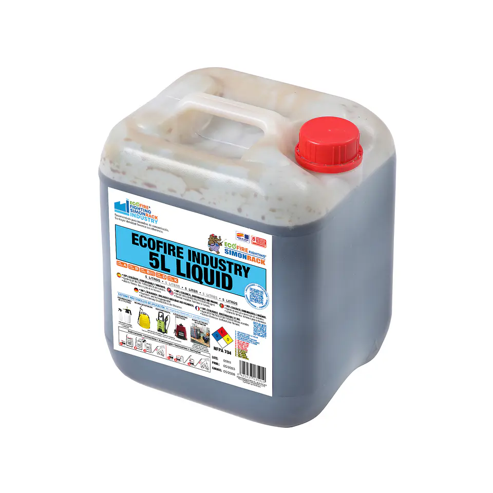 Set Lanza con Bidon Ecofire Industry 5 Lt 3