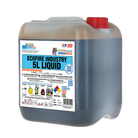 Extintor de Fuego ECOFIRE Fighting Industry Bidón de 5 Lt