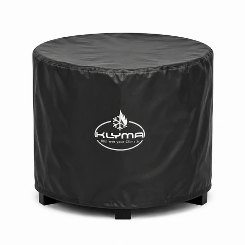 Fogon Brasero Sin Humo 65cm PATAGON Black + Funda Terraza Patio Jardín