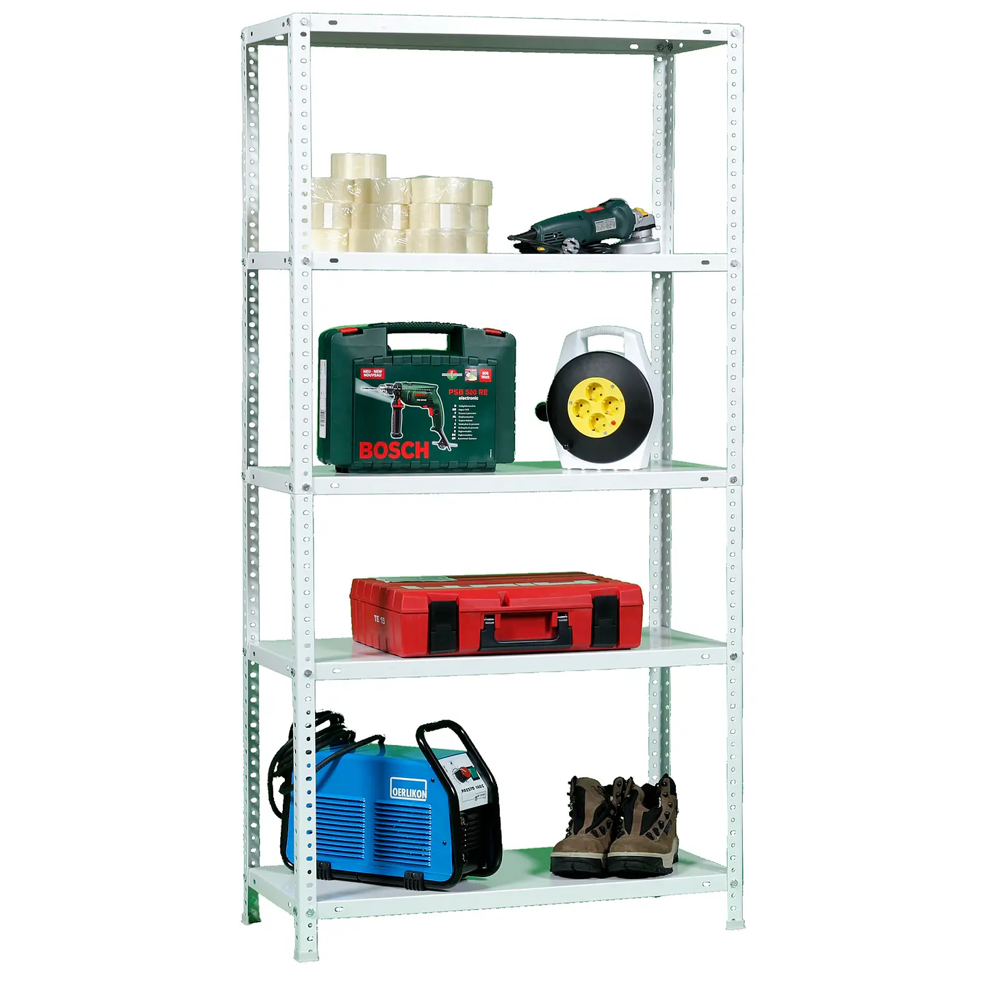 Estanteria Metalica Advantage Mini 5/300 Blanco 4