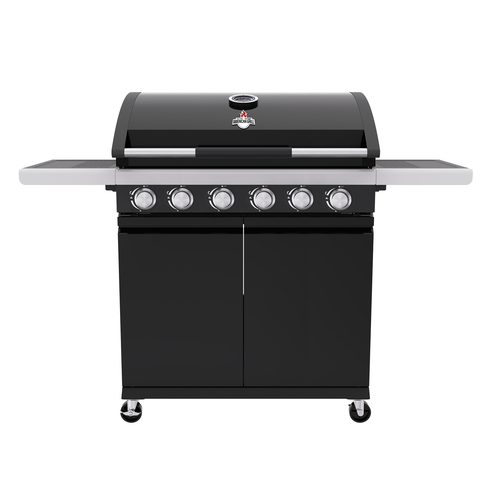 Parrilla a Gas 6 Quemadores Texas Black