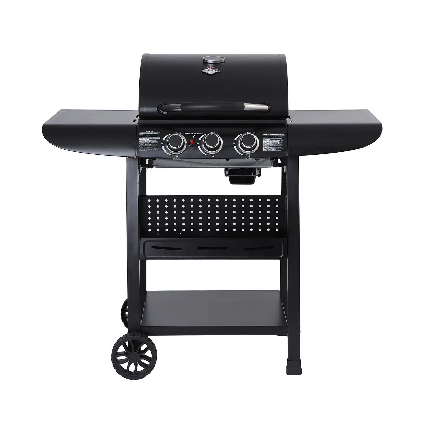 Parrilla a Gas Kansas 3B Black 7