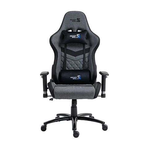 Silla Gamer Spy Gris/Negro