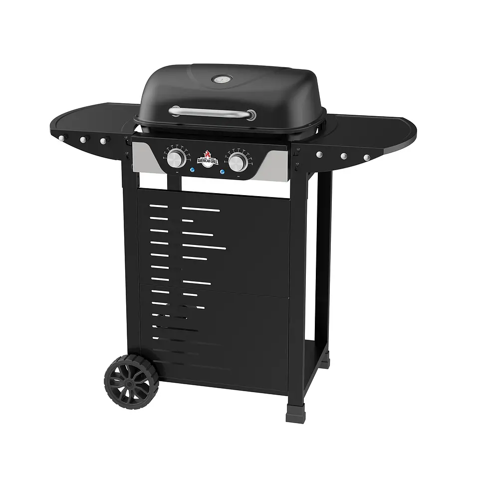 Parrilla Electrica 2 Tubos Calefactores Manhattan Black 7