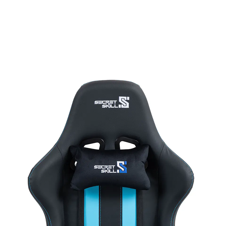 Silla Gamer Furious Negro /Azul 9