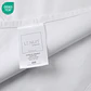 Sábanas 2 Plazas 100% Algodón 200 Hilos Essentials  Liso Blanco - Miniatura 2