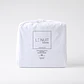 Sábanas King Polycotton 200 Hilos Essentials Liso Blanco - Miniatura 5