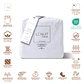 Sábanas 2 Plazas Polycotton 200 Hilos Essentials Liso Blanco - Miniatura 2