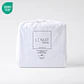 Sábanas 1,5 Plazas Polycotton 200 Hilos Essentials Liso Blanco - Miniatura 4