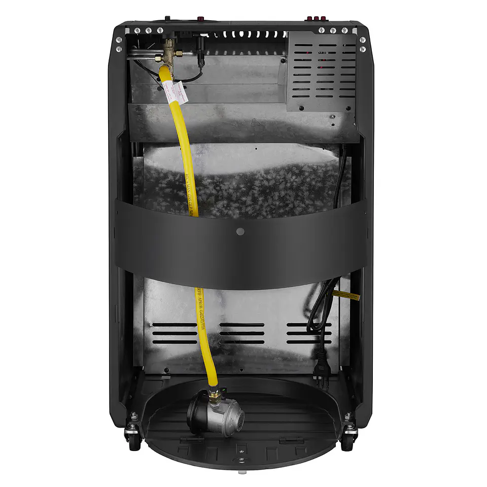 Estufa a Gas Hibrida 15 Kg 4.2Kw 1500W VARME HYBRID Black 5