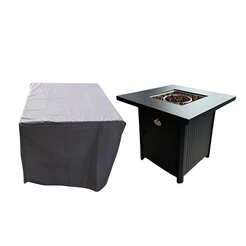 Funda Mesa de Fuego Terraza QUARE GRIS