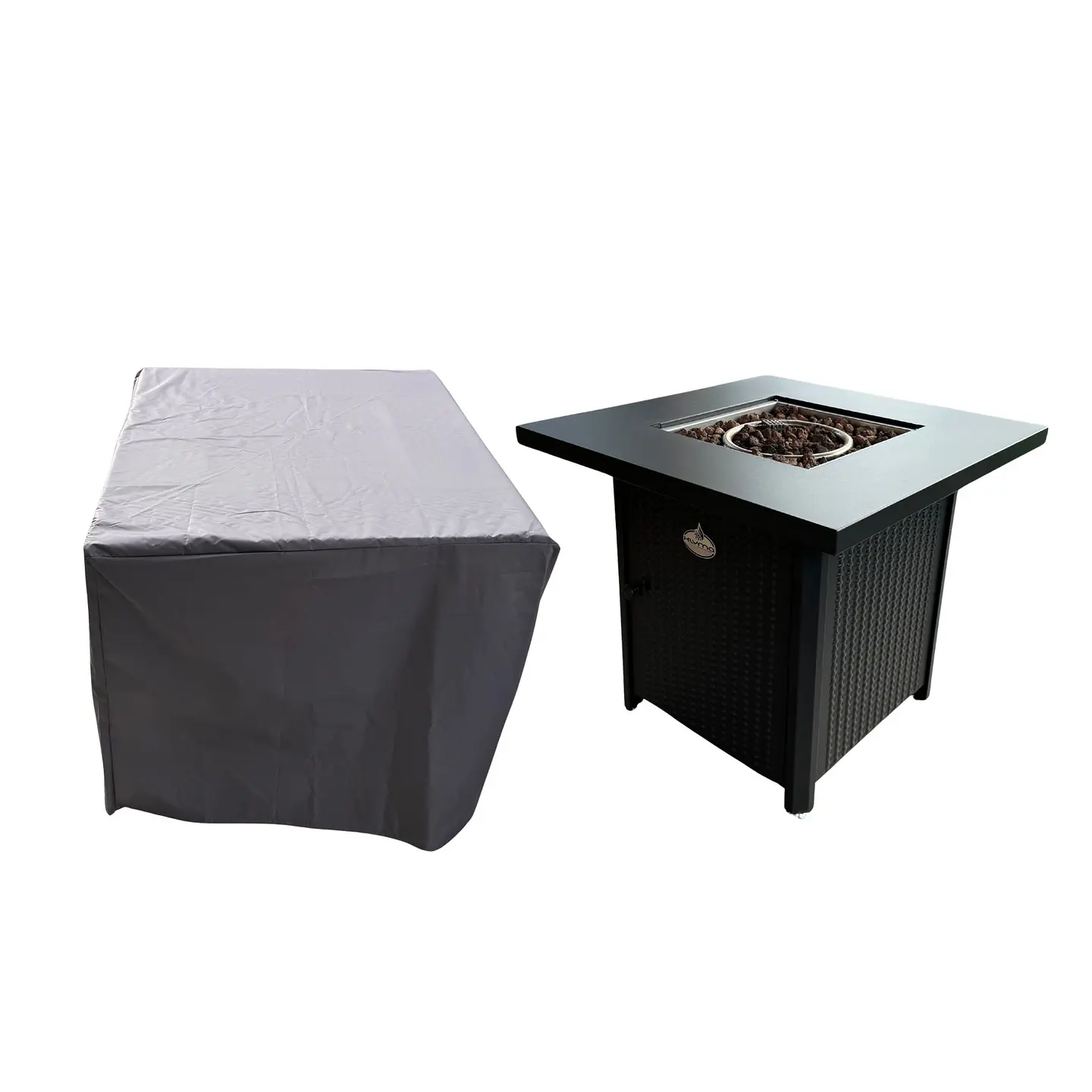 Funda Mesa de Fuego Terraza QUARE GRIS 2