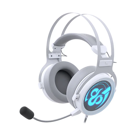 Audifono Gamer 7.1 RGB  Kimera V2 Ivory