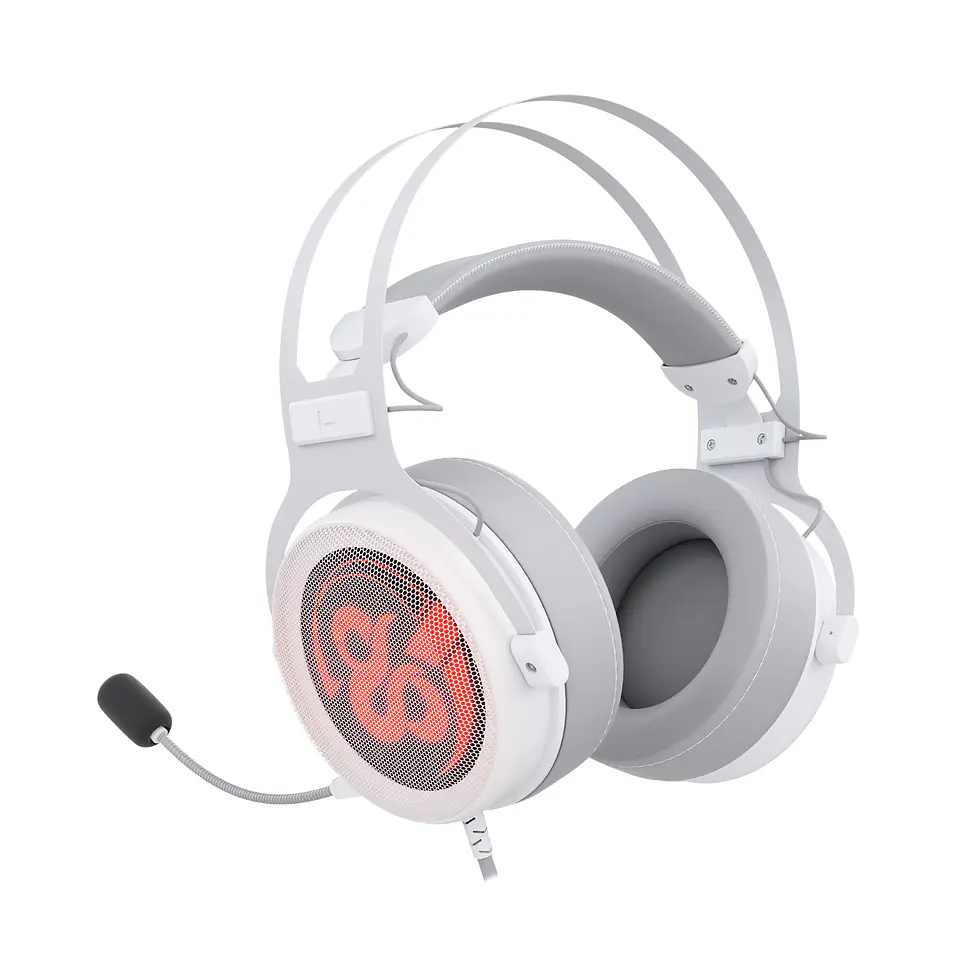 Audifono Gamer 7.1 RGB  Kimera V2 Ivory 3