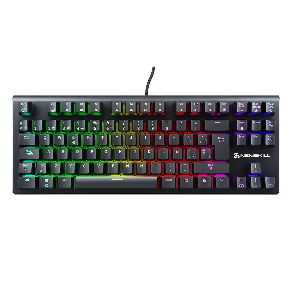 Teclado Gamer Negro Serike TKL-RGB Switch Outemu Red 1