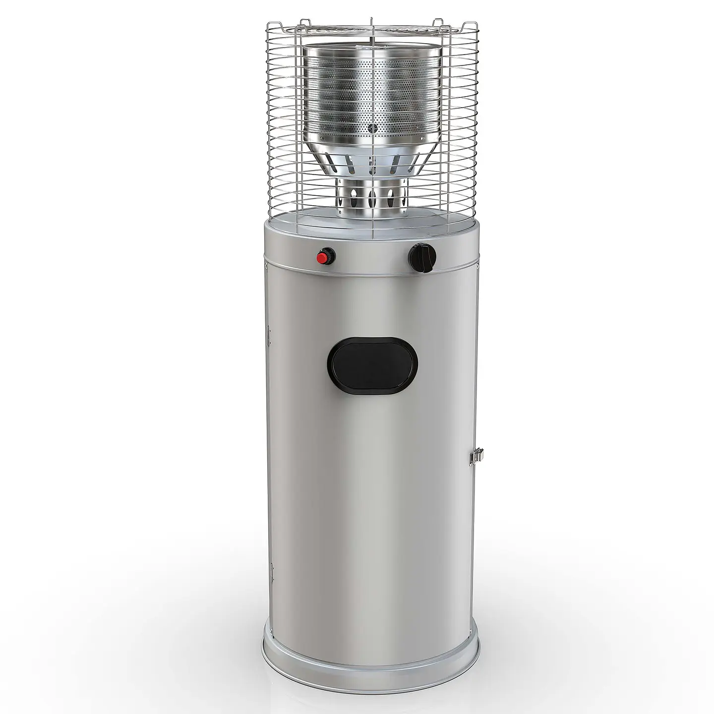 Estufa a Gas Exterior CILDRO ELW Grey 106 + Funda Terraza Patio Jardín 4