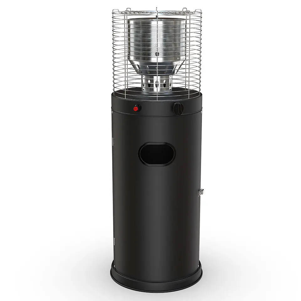 Estufa a Gas Exterior CILDRO ELW  Black 106  + Funda Terraza Patio Jardín 4