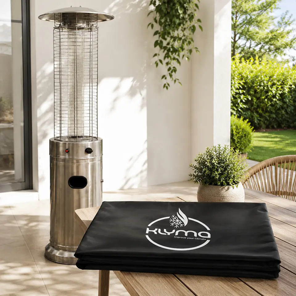 Estufa a Gas Exterior TUB  Inox + Funda Terraza Patio Jardín 6