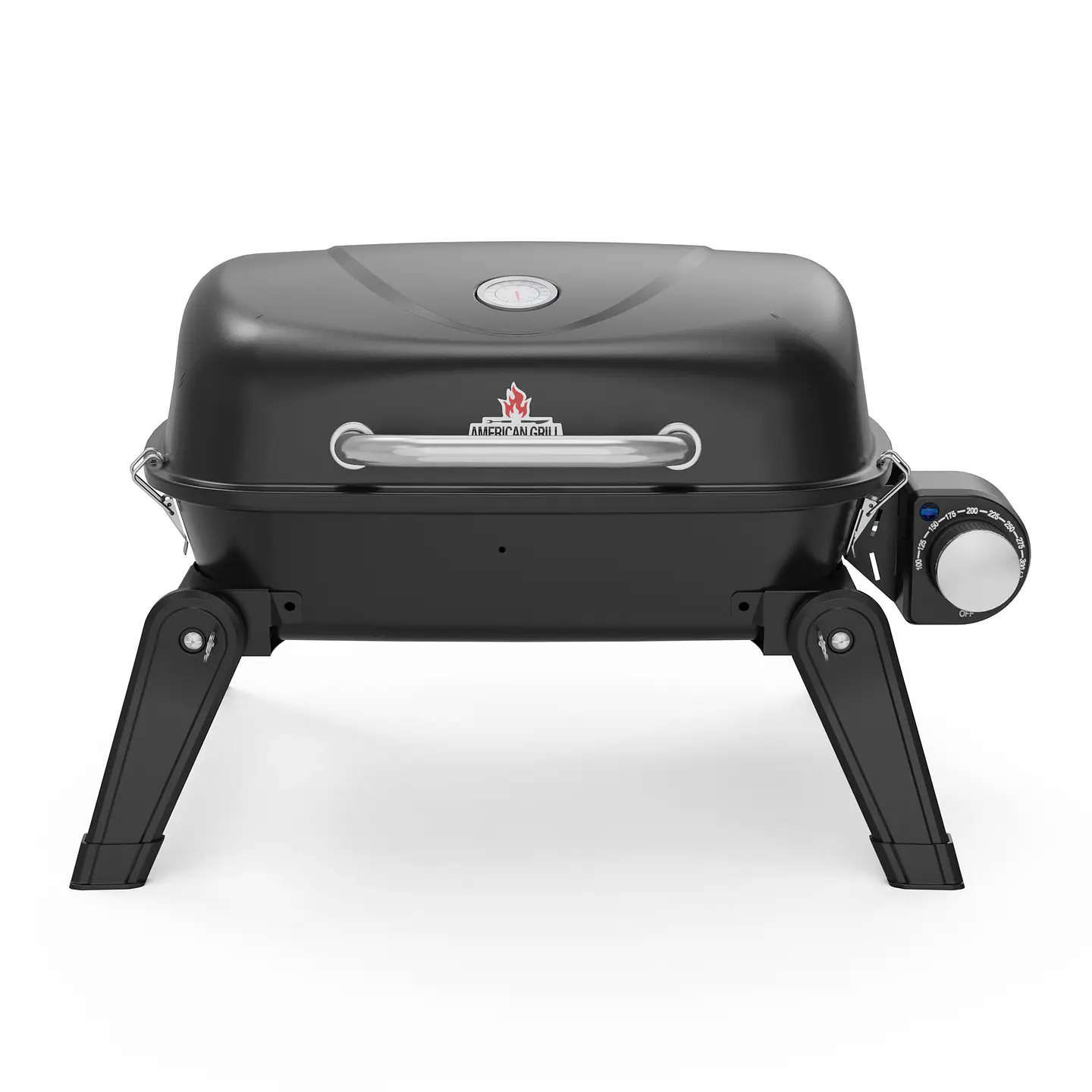 Parrilla Exterior - Interior Eléctrica E1B Aspen Black con Carro + Funda XS 3