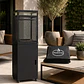 Estufa a Gas Exterior VULKAN Black + Funda Terraza Patio Jardín - Miniatura 7