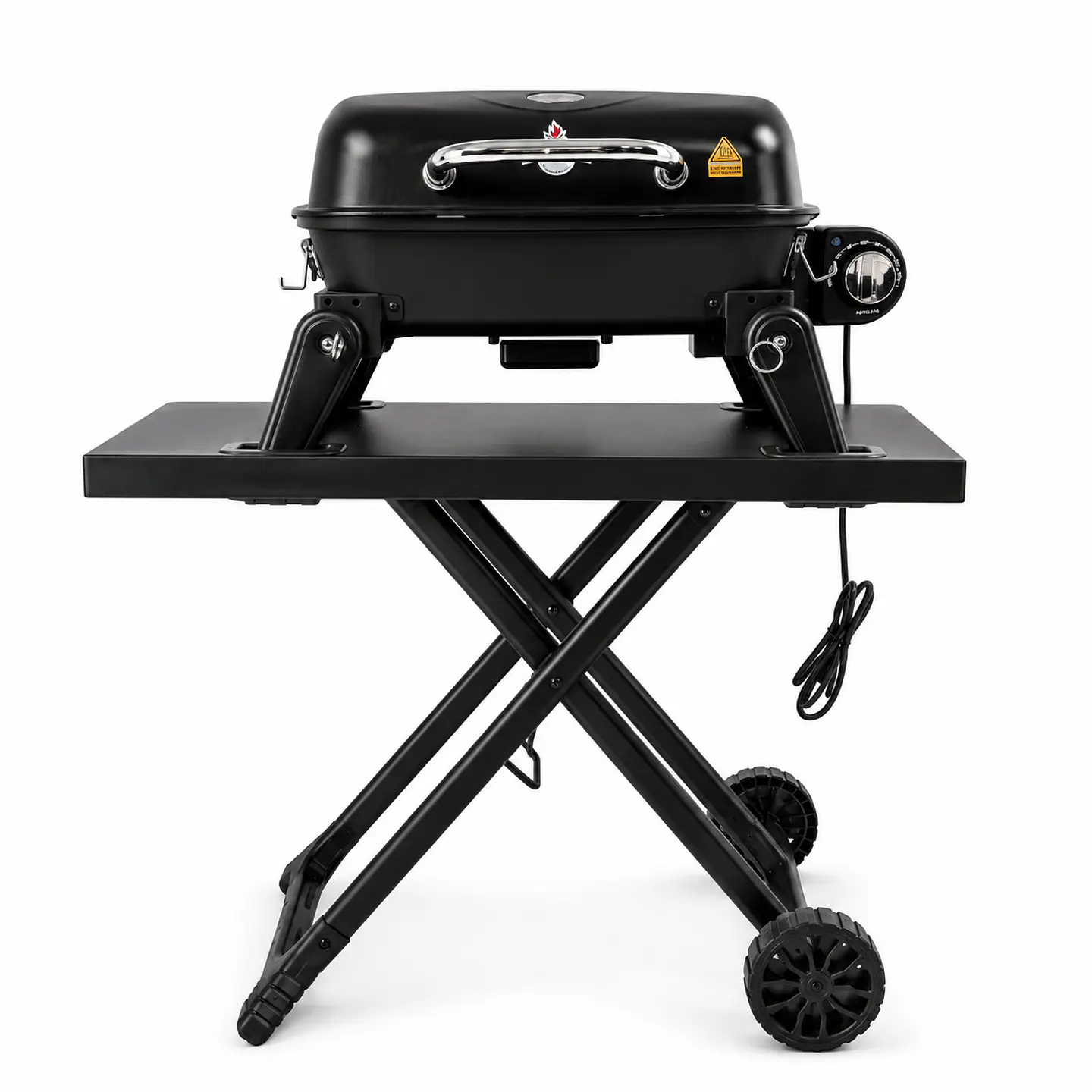 Parrilla Exterior - Interior Electrica E1B Aspen Black con Carro  1