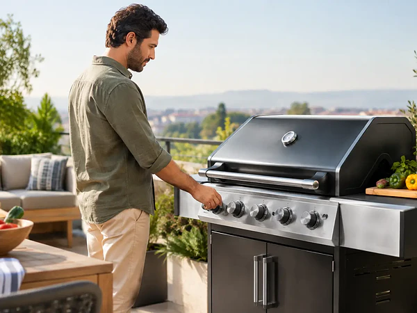 Cómo elegir parrilla a gas para tu terraza