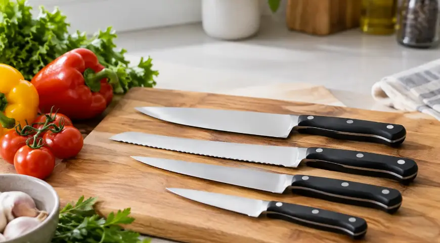 Cuchillos de cocina para principiantes en casa