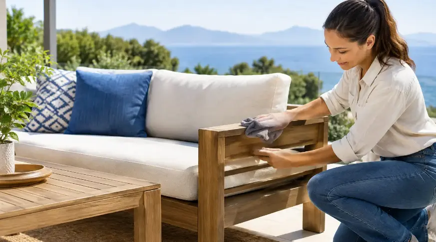 Cómo cuidar muebles de terraza y hacerlos durar