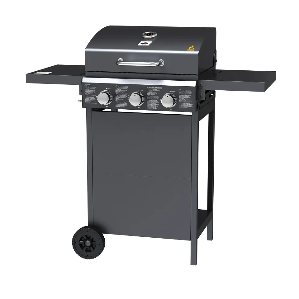 Parrilla a Gas American Grill Phoenix 3B Black 3 Quemadores 2