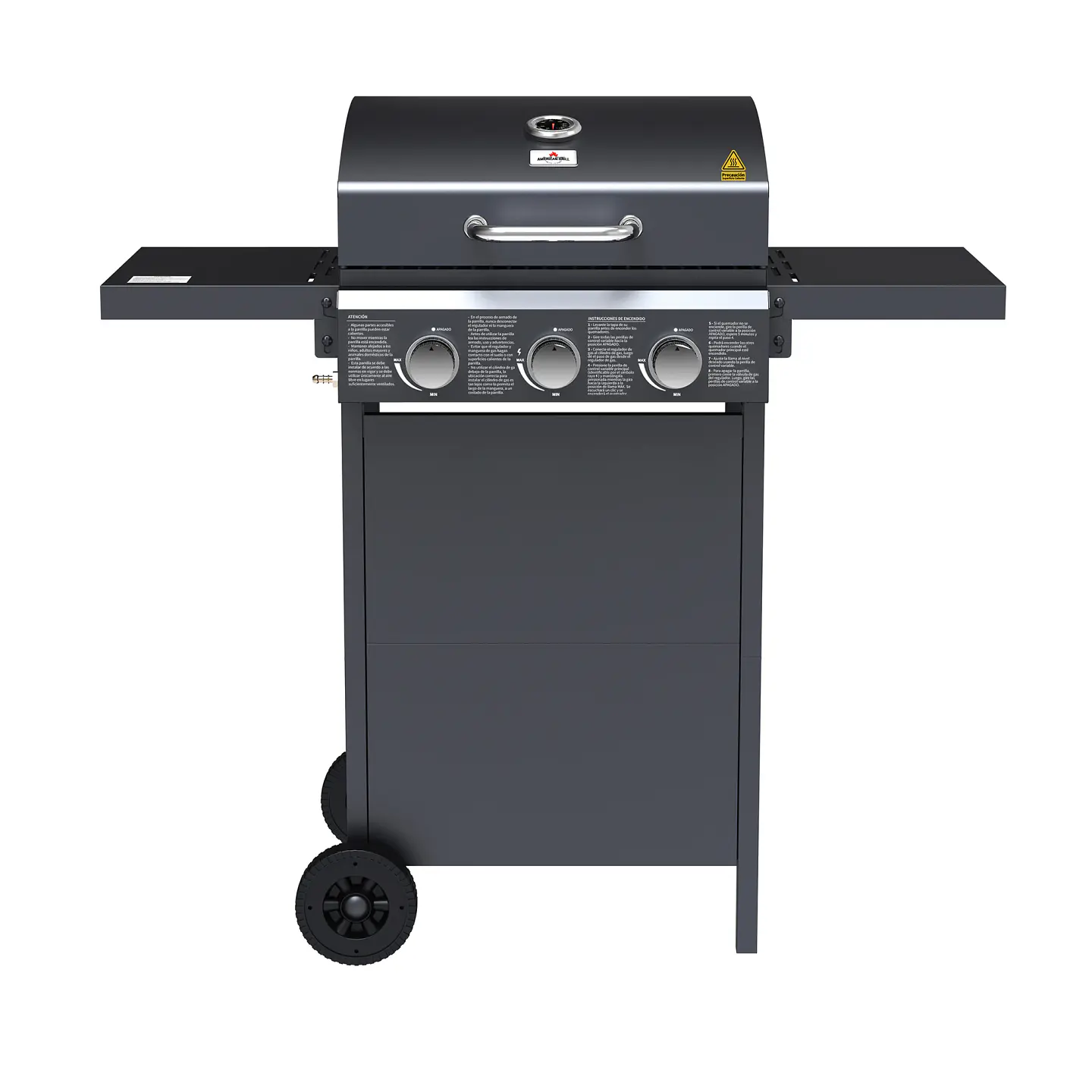 Parrilla a Gas American Grill Phoenix 3B Black 3 Quemadores 1